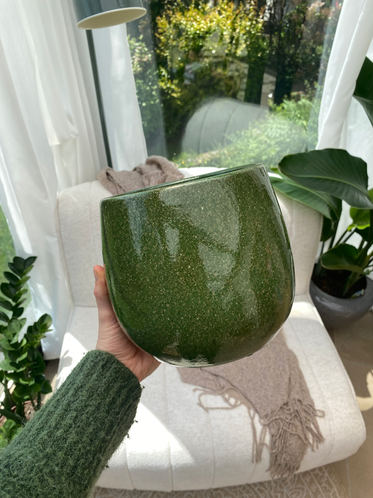 Pot Donkergroen M