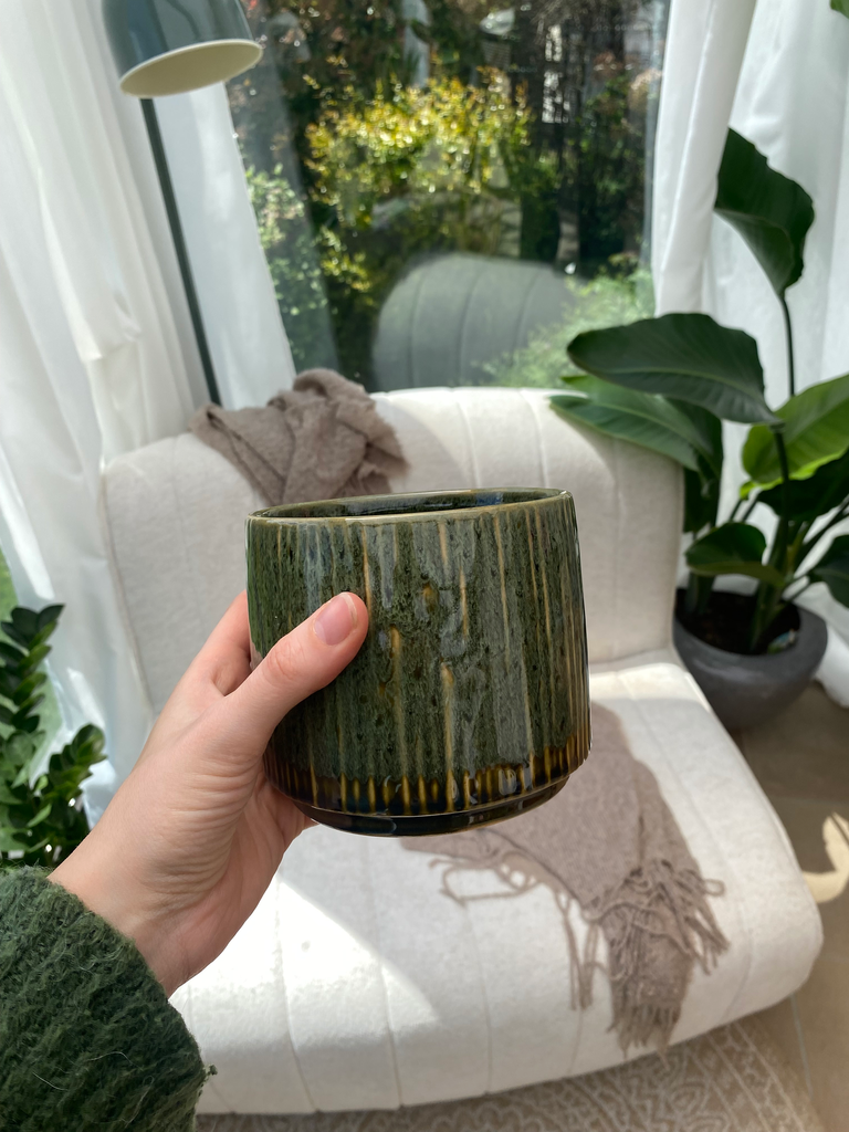 Pot Keramisch Groen S