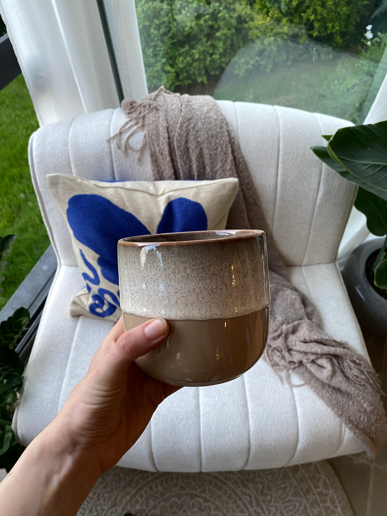 Pot Keramiek Zand L
