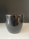 Pot Egg Zwart
