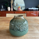 Vaas Keramiek Blauw Glazuur