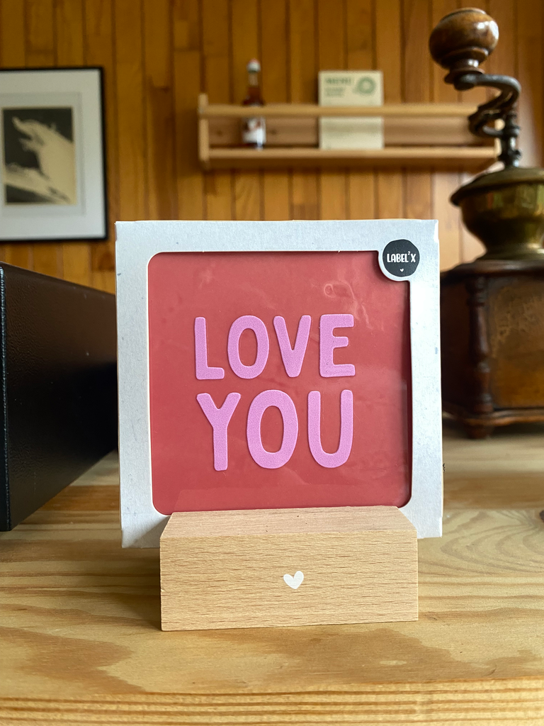 Tegeltje 'Love You'