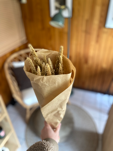 [9015] Droogbloemen Amaranthus Nat. Green